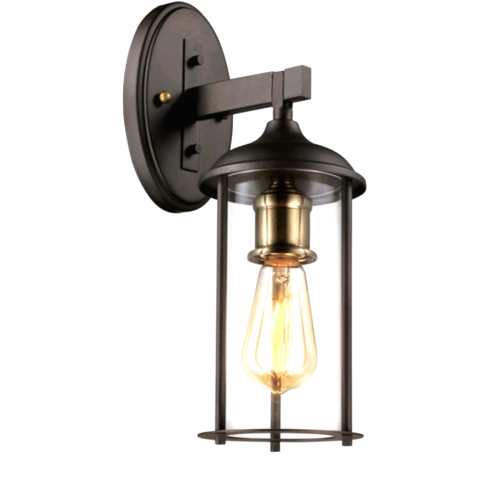 NIB Exteriir Home Light Oile Rubbed Bronze Trans Globe   model#50231ROB